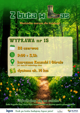 Z buta w Las - niedzielne marsze dla każdego! Wyprawa nr 15