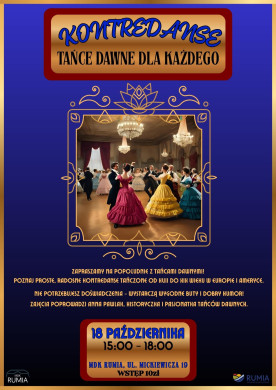 Kontredanse, czyli tańce dawne dla każdego