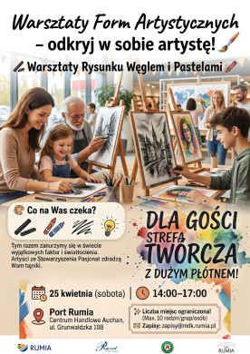 Warsztaty form artystycznych - odkryj w sobie artystę!