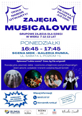 Zajęcia musicalowe z MDK Rumia!