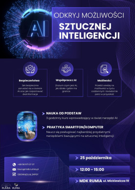 SZTUCZNA INTELIGENCJA DLA KAŻDEGO - szkolenie AI