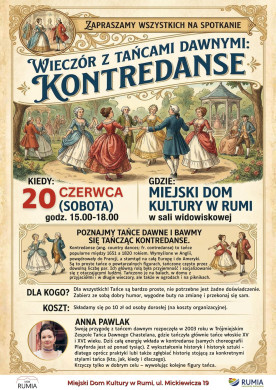 Kontredanse, czyli tańce dawne dla każdego