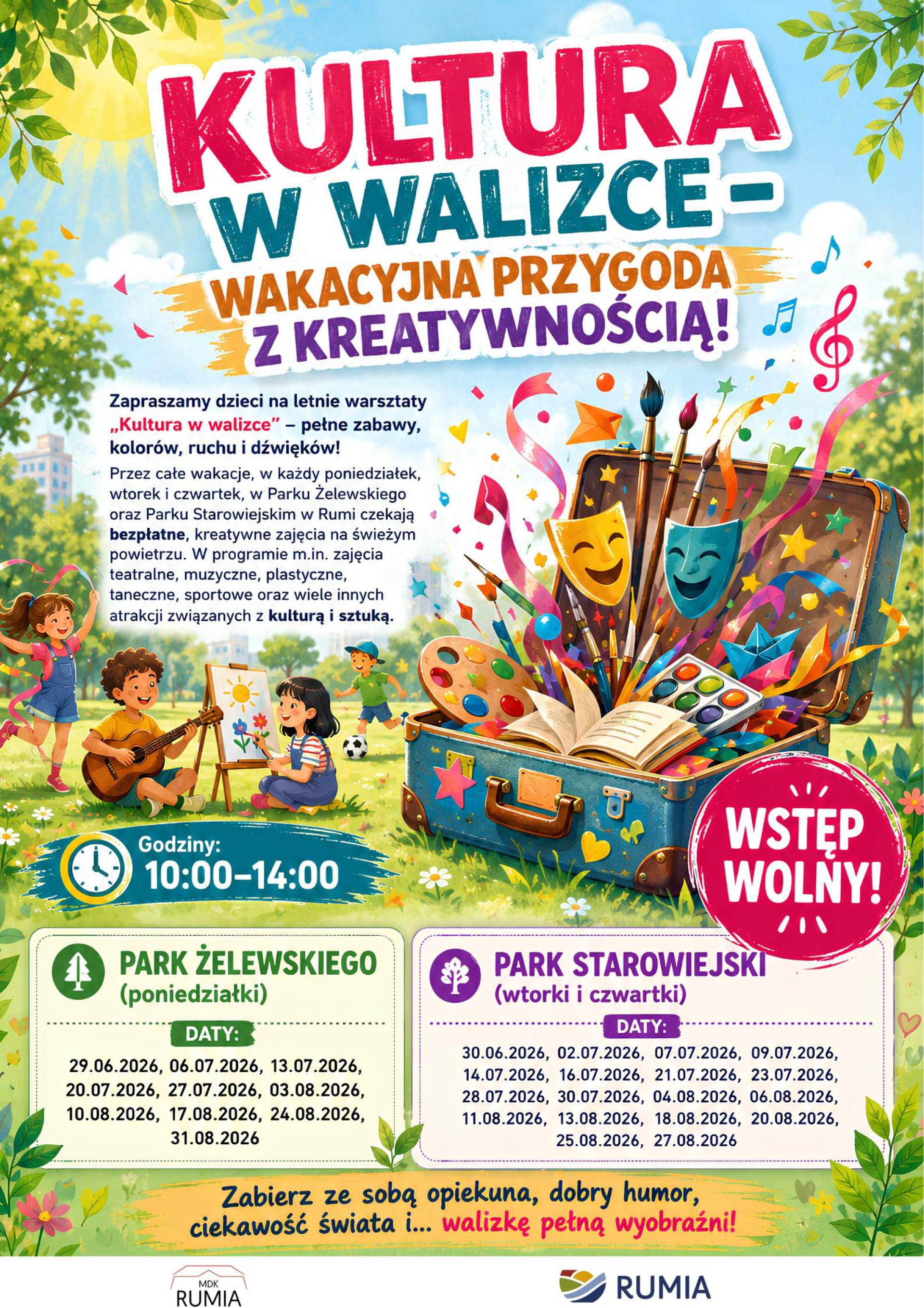 Kultura w walizce - wakacyjna przygoda z kreatywnością!