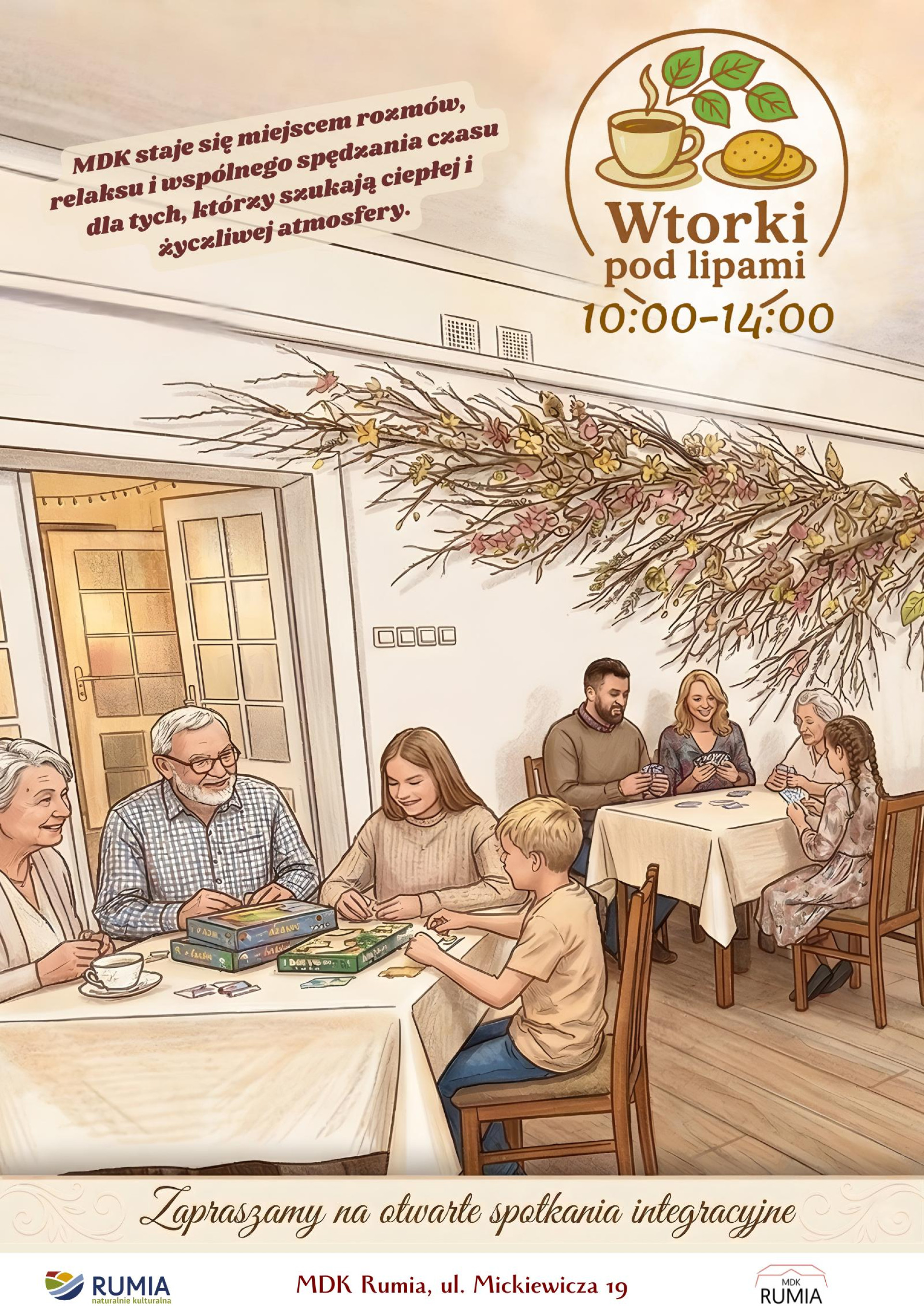 Wtorki pod lipami - otwarte spotkania integracyjne