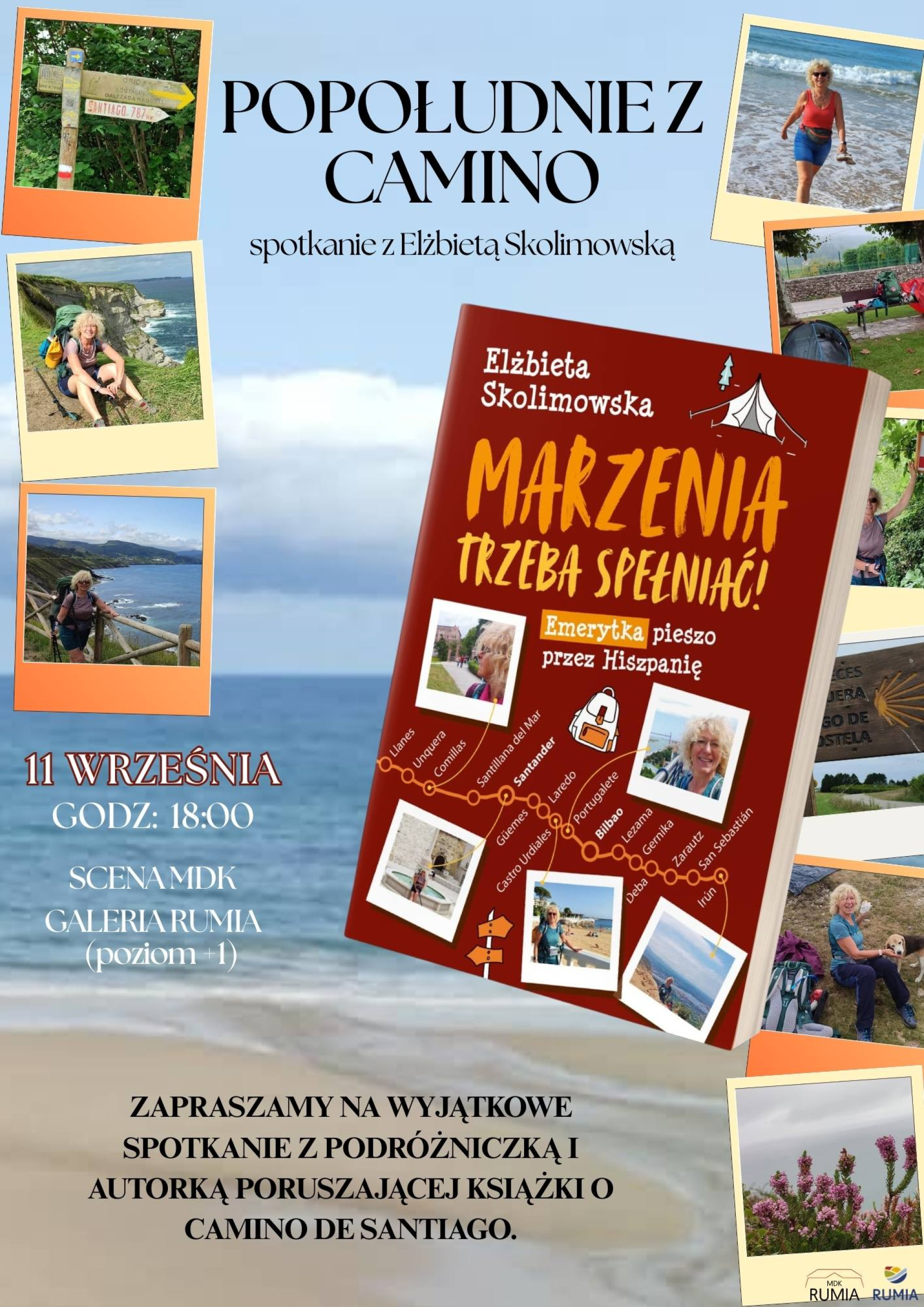 CAMINO – Spotkanie Podróżnicze z Elżbietą Skolimowską