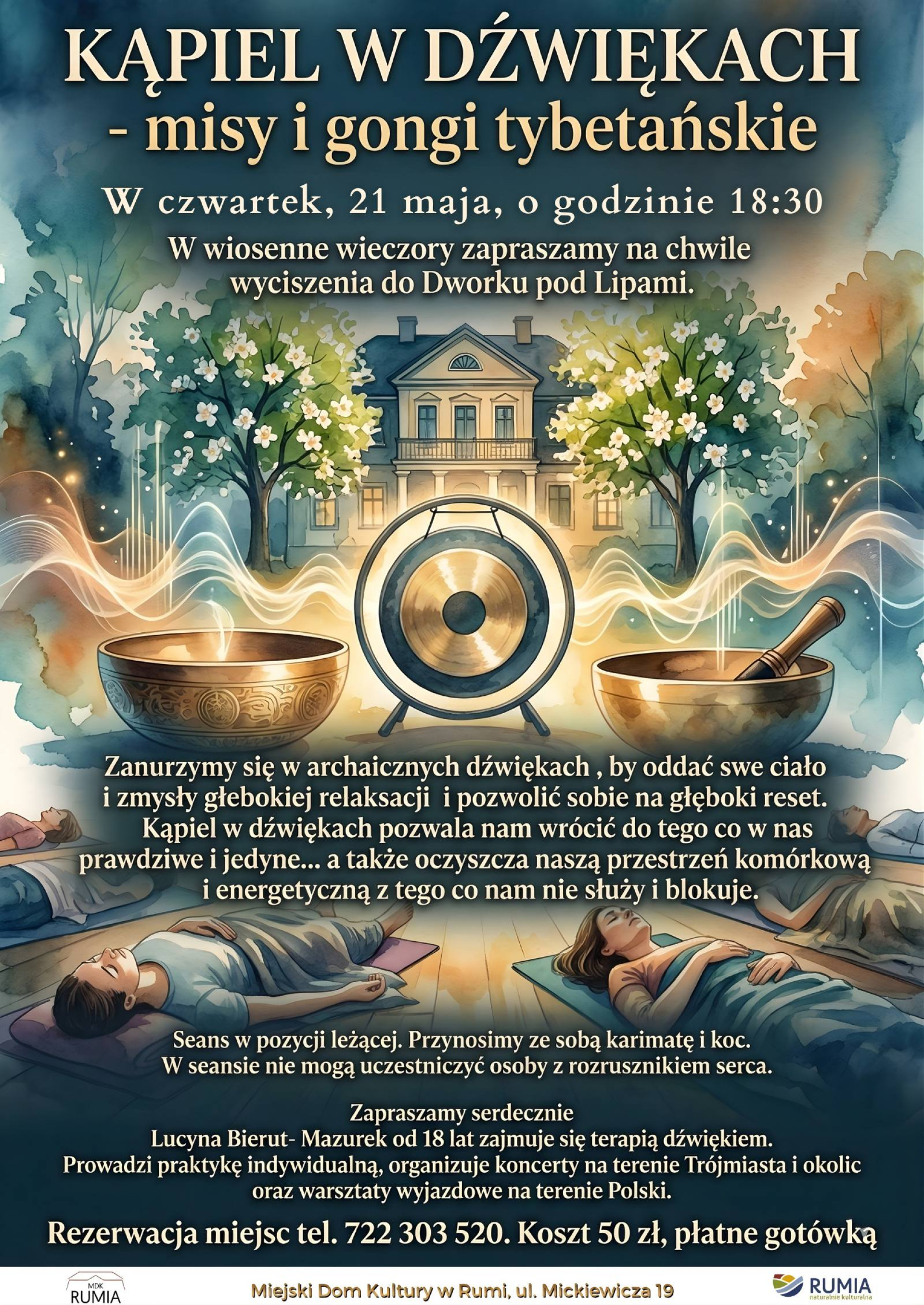 KĄPIEL W DŹWIĘKACH - misy i gongi tybetańskie