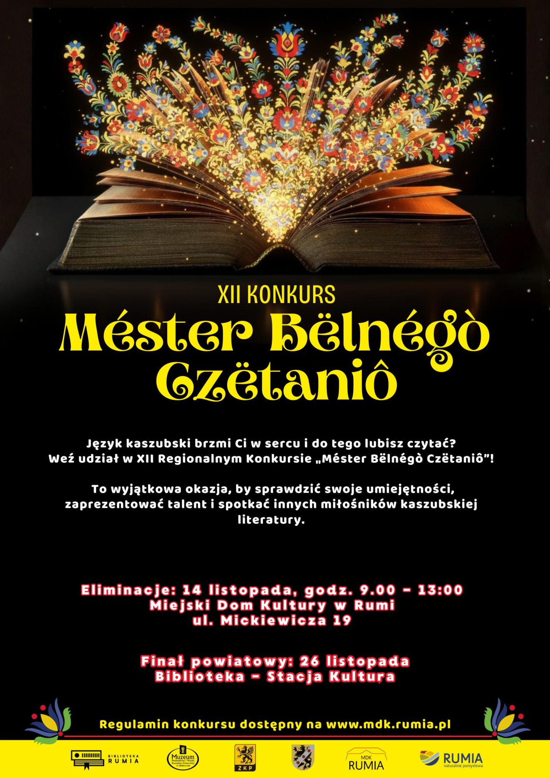 „MÉSTER BËLNÉGÒ CZËTANIÔ” - XII regionalny konkurs