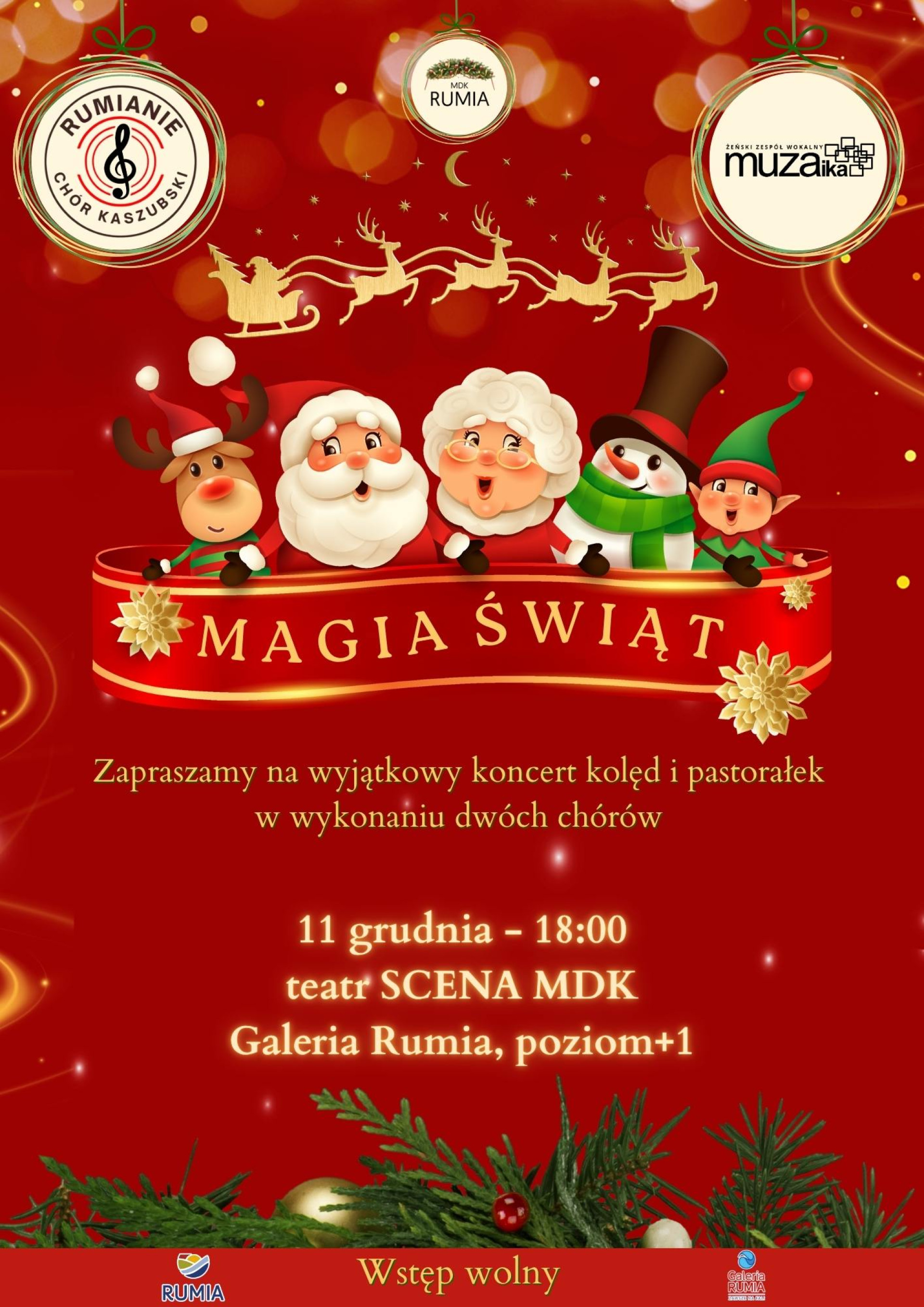 MAGIA ŚWIĄT - koncert kolęd i pastorałek
