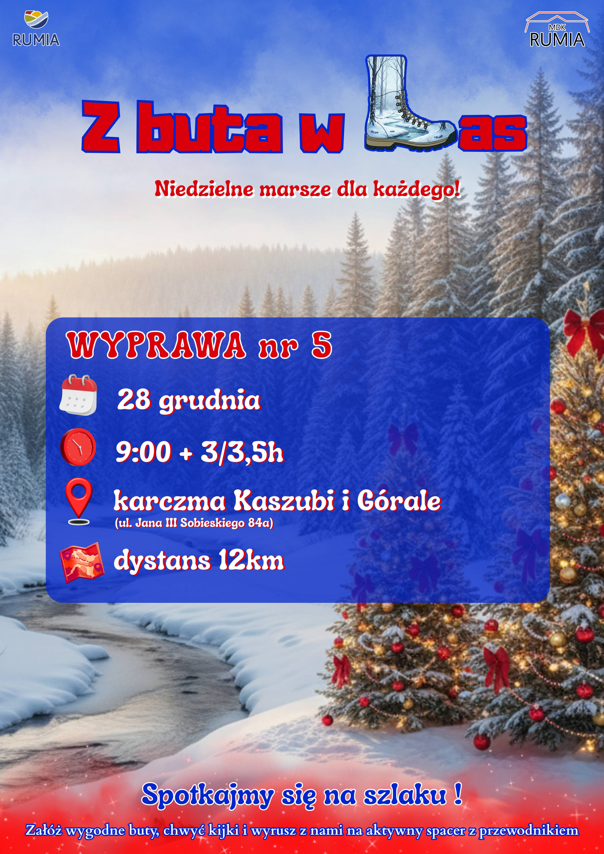 Z buta w Las - niedzielne spacery dla każdego! Wyprawa nr 5
