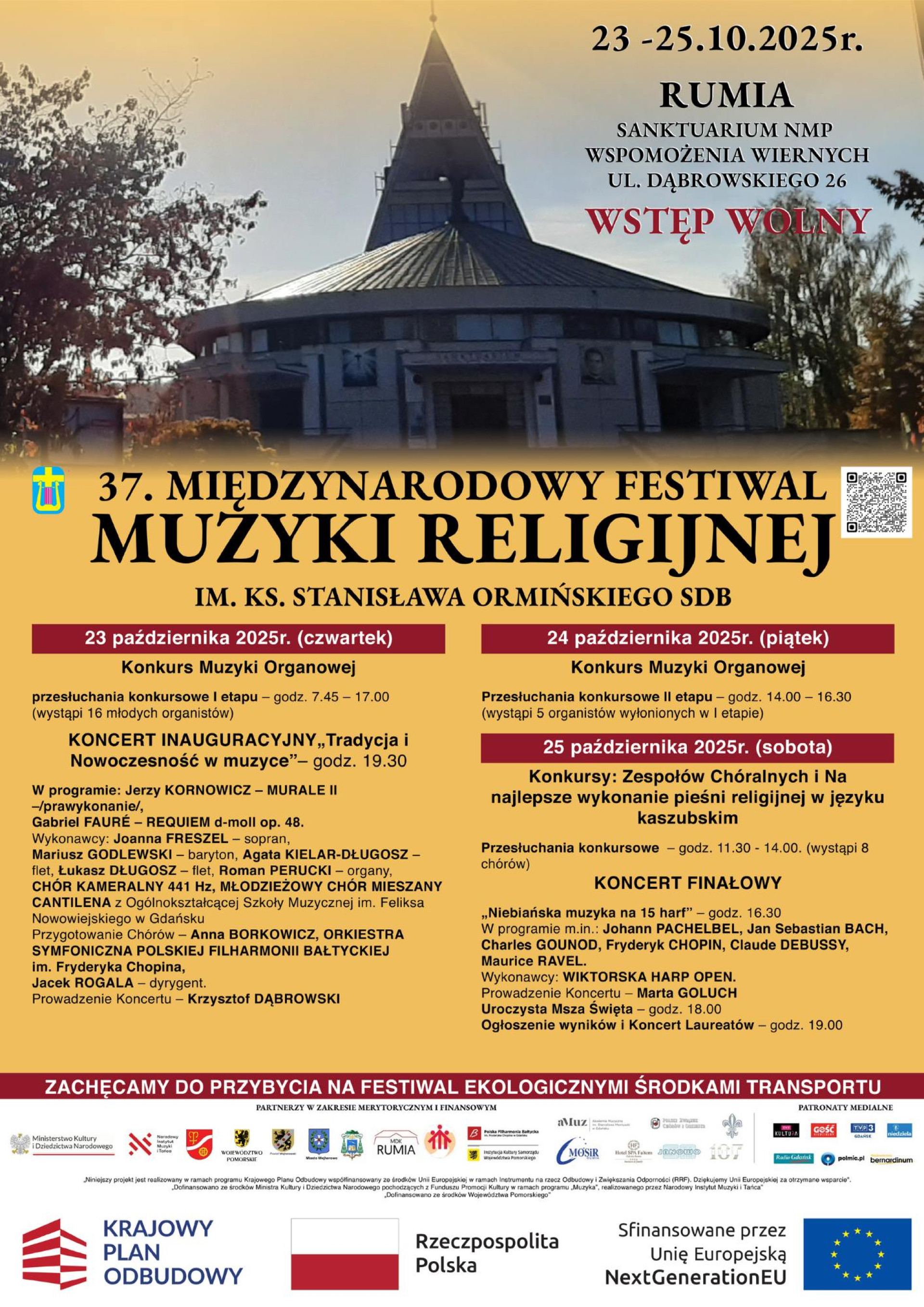 37 Międzynarodowy Festiwal Muzyki Religijnej im. ks. Stanisława Ormińskiego