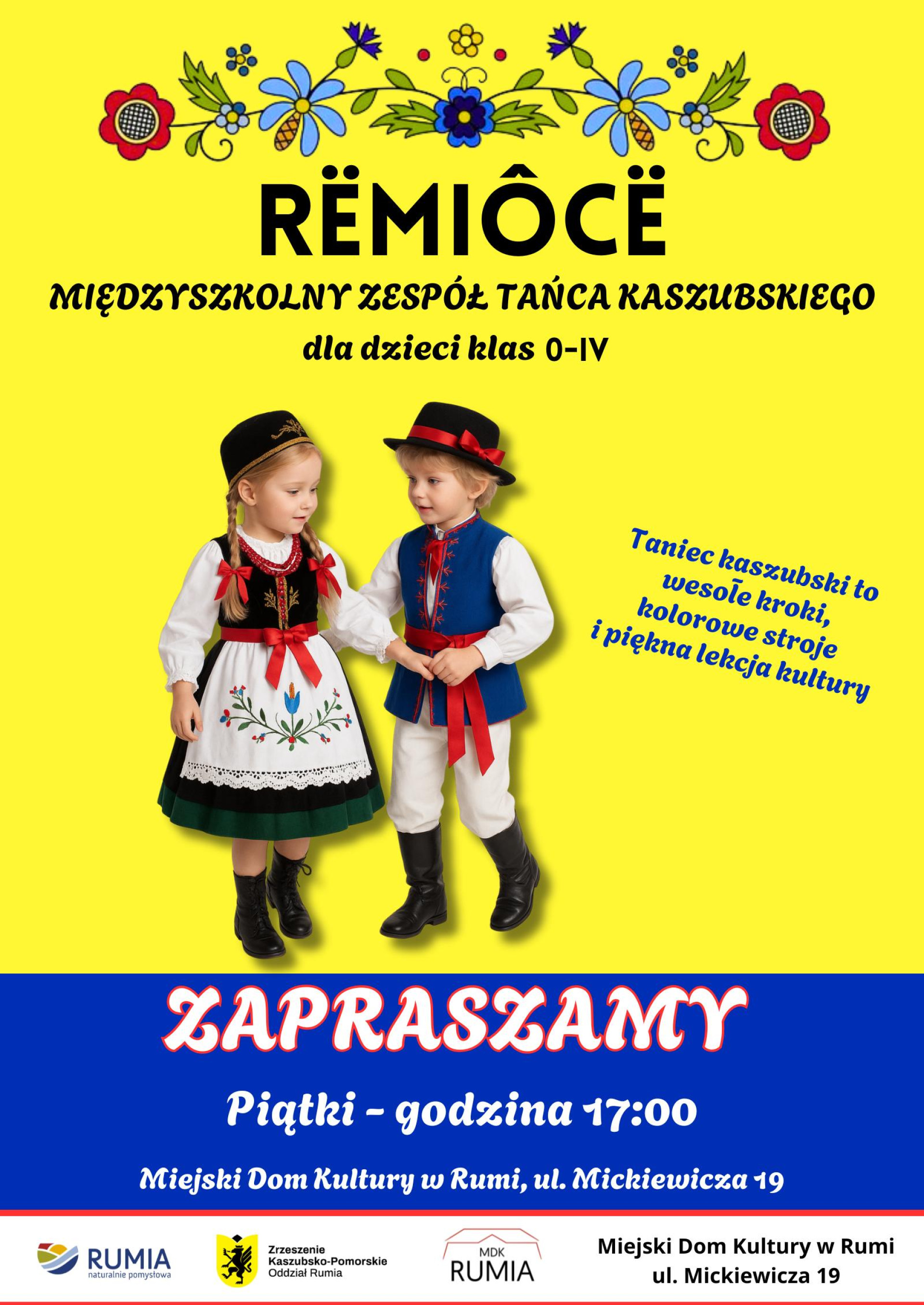 Zespół taneczny RËMIÔCË zaprasza!