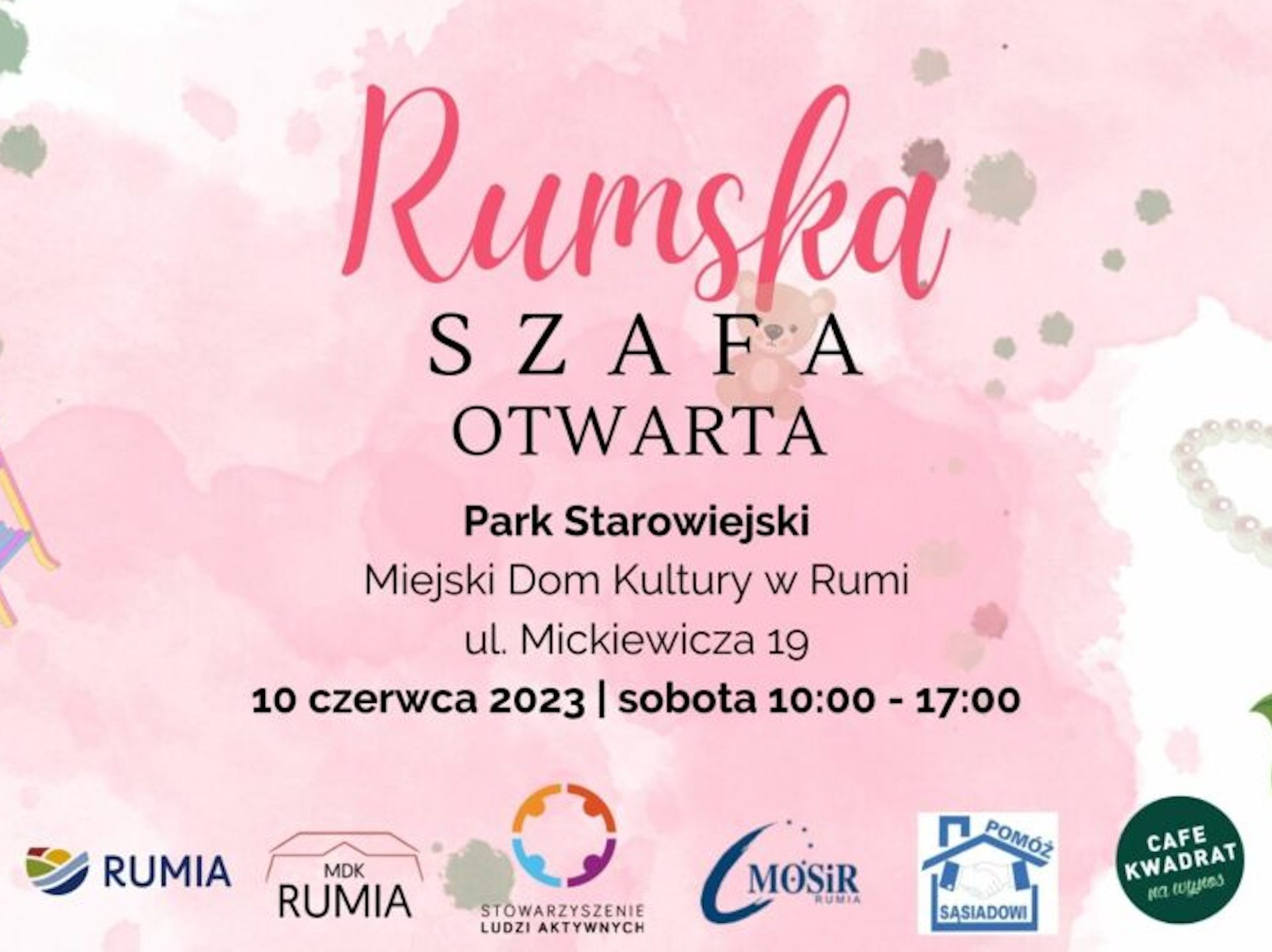 Rumska Szafa Otwarta – nabór wystawców – 10.06.2023
