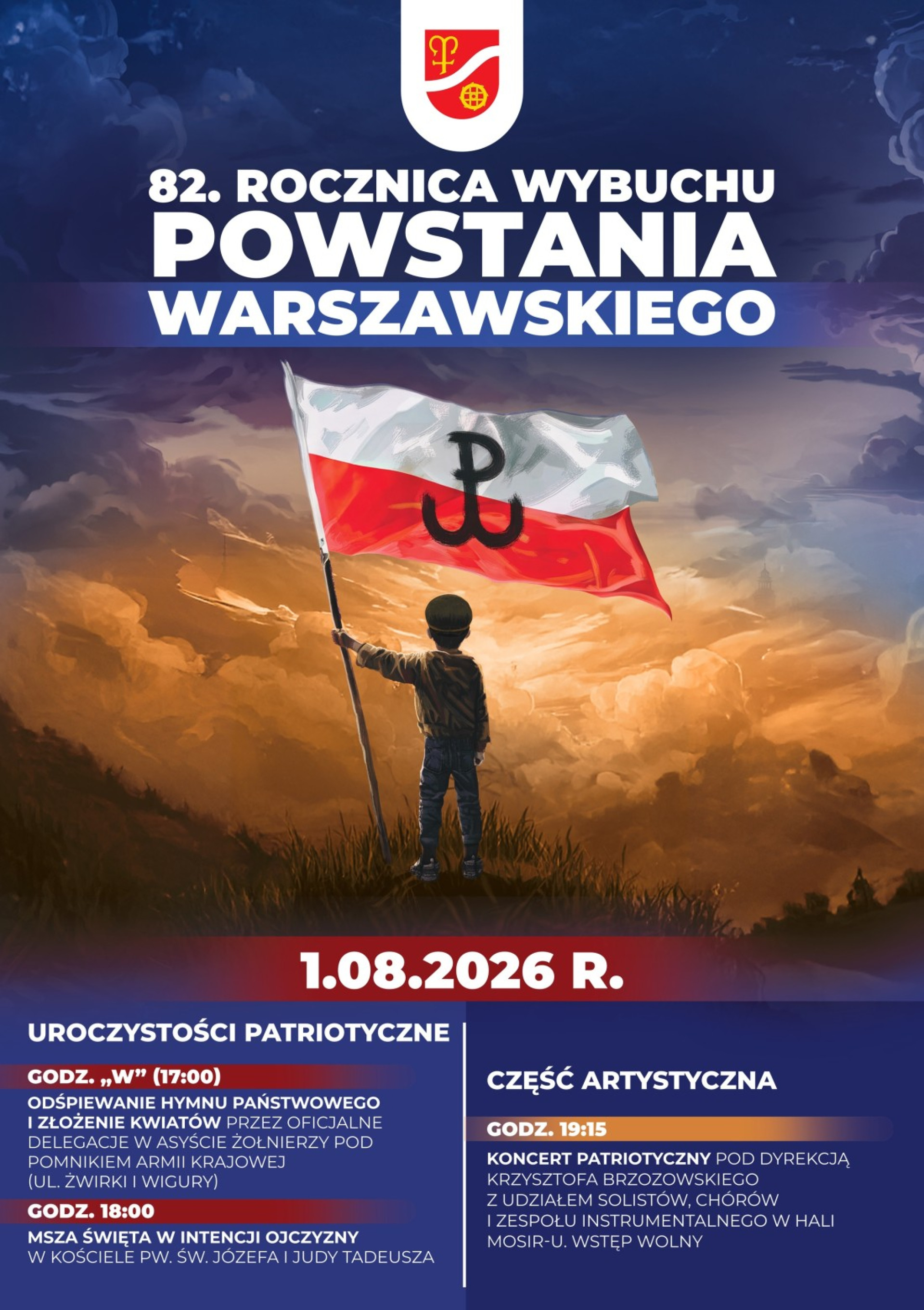 Miejskie obchody 82 rocznicy wybuchu Powstania Warszawskiego