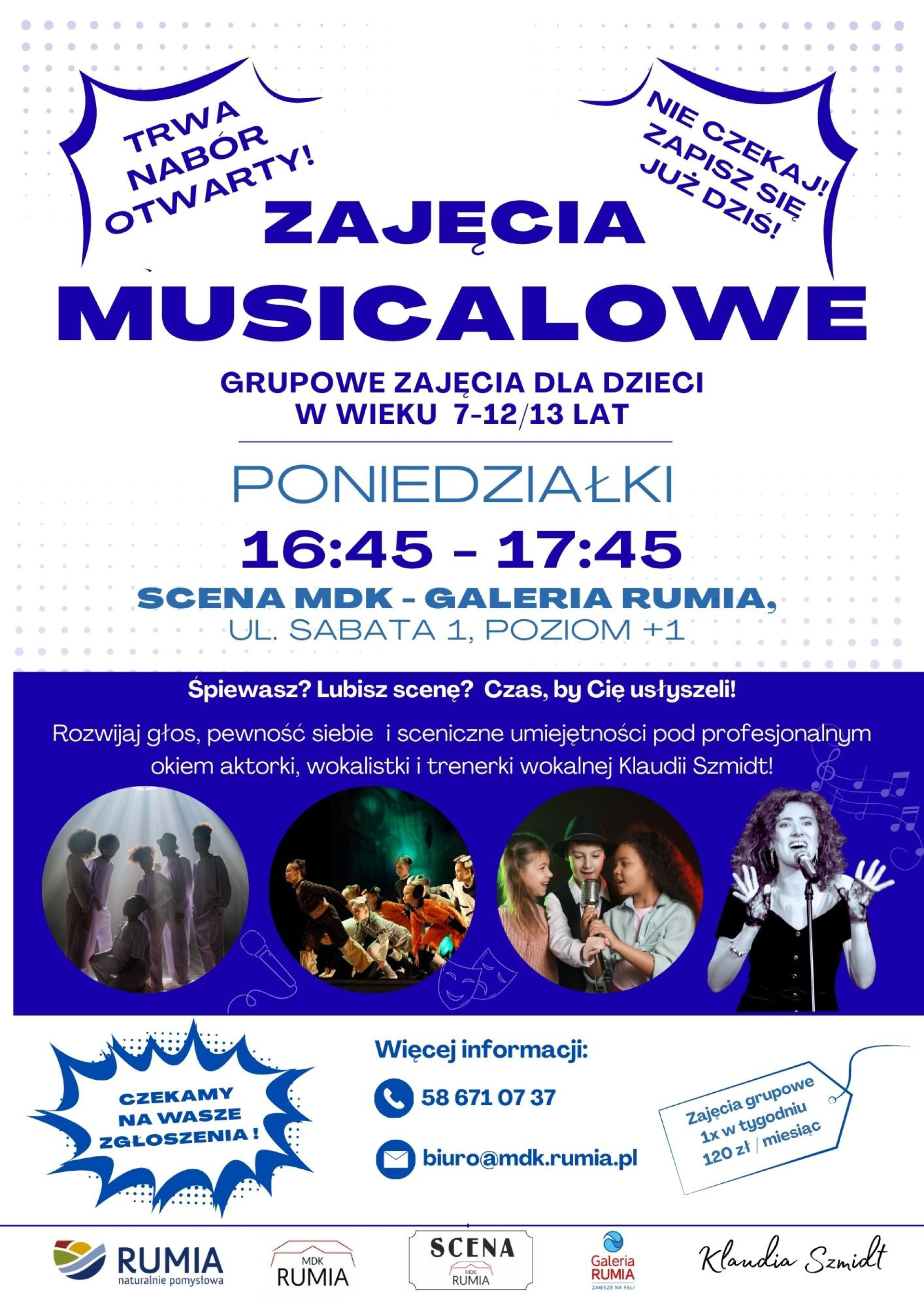 Zajęcia musicalowe z MDK Rumia!