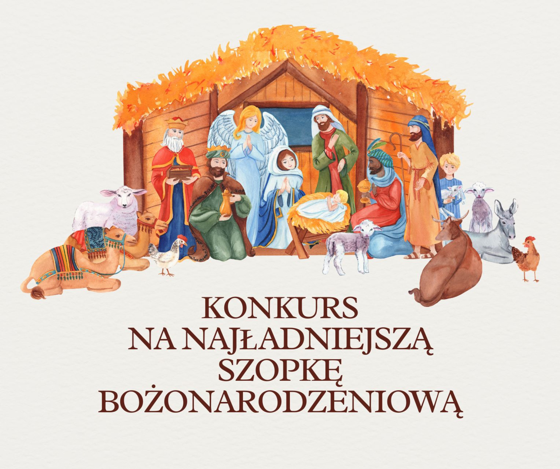 Konkurs na najładniejszą Szopkę Bożonarodzeniową 2023