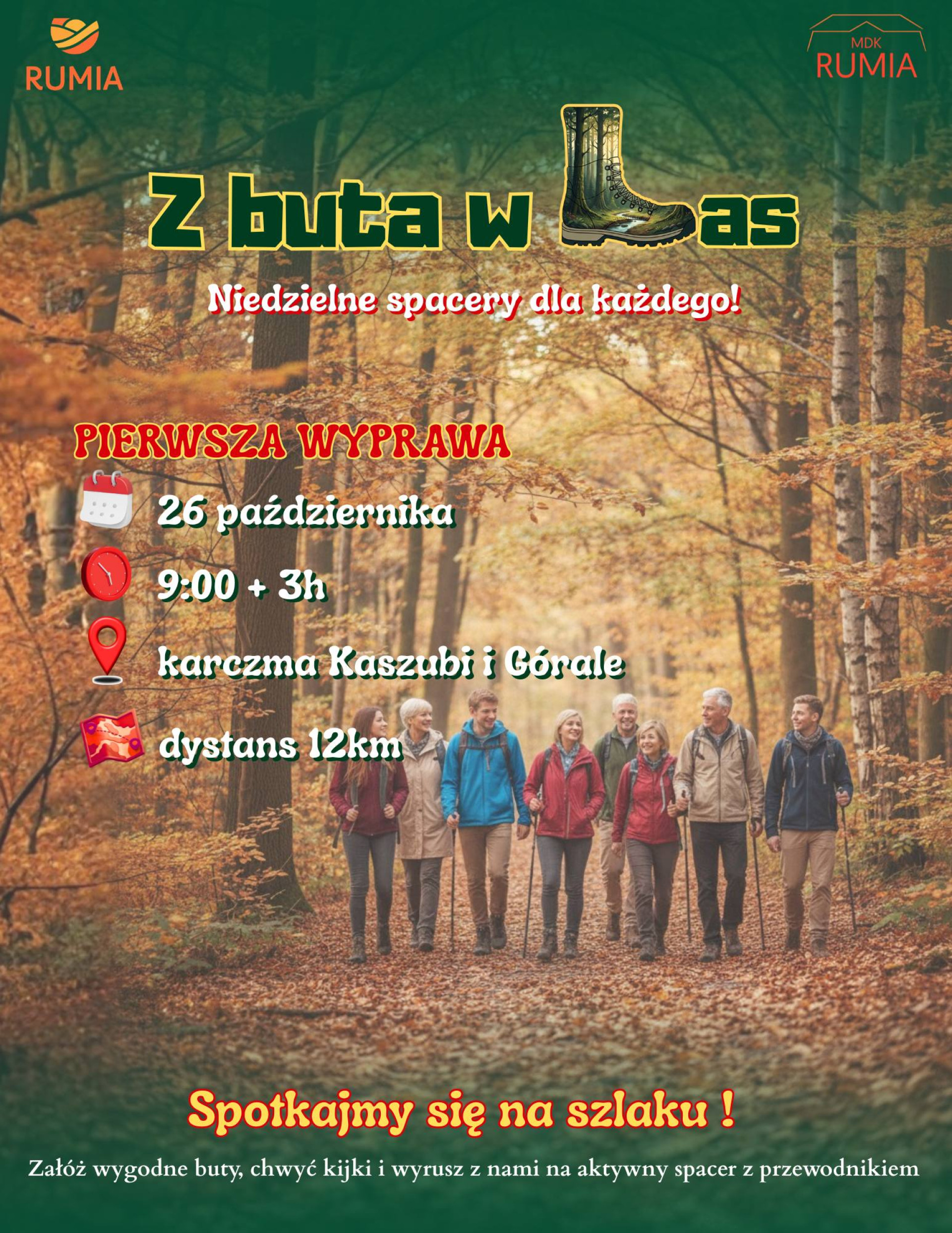 Z buta w Las - niedzielne spacery dla każdego!