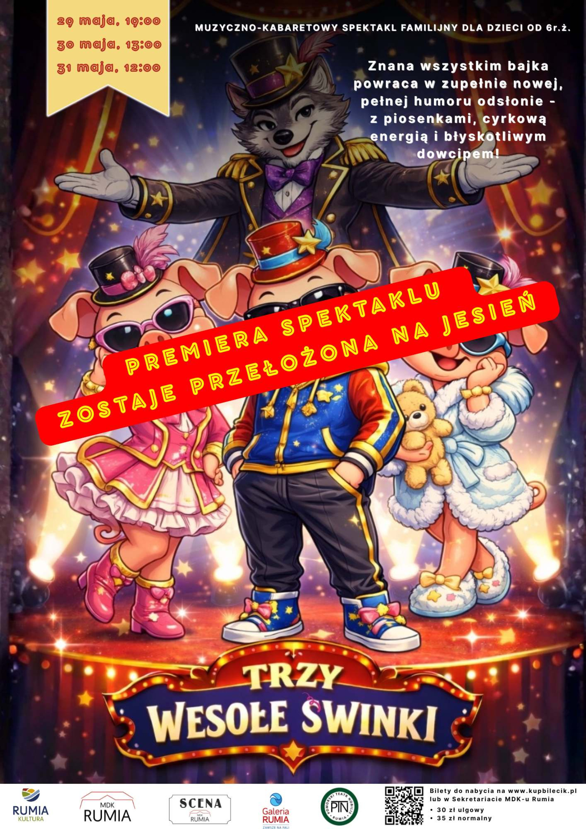 Spektakl "Trzy wesołe Świnki"